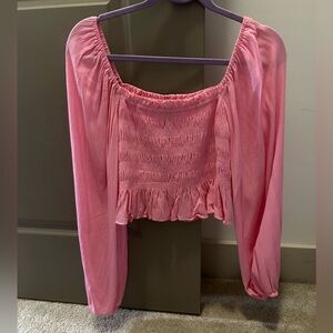 Forever 21 pink blouse
